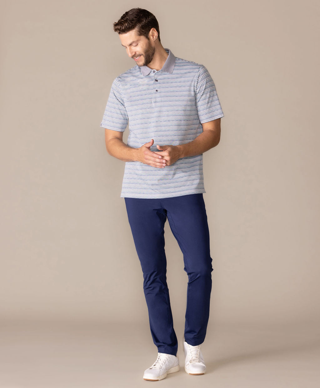 Prism Stripe Polo image