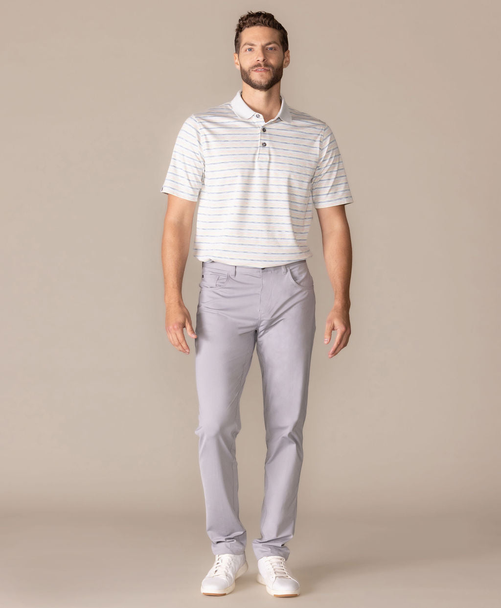 Prism Stripe Polo image