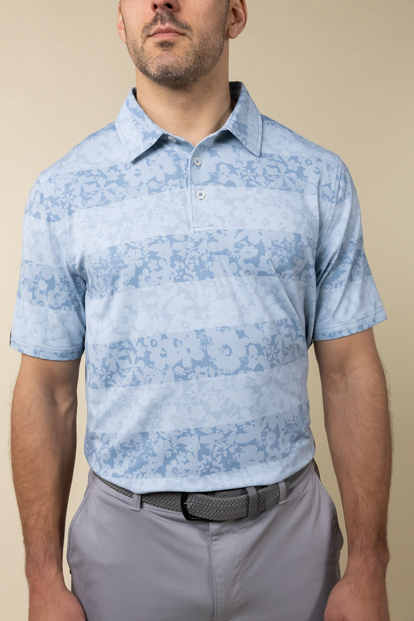 Floral Rugby Polo image