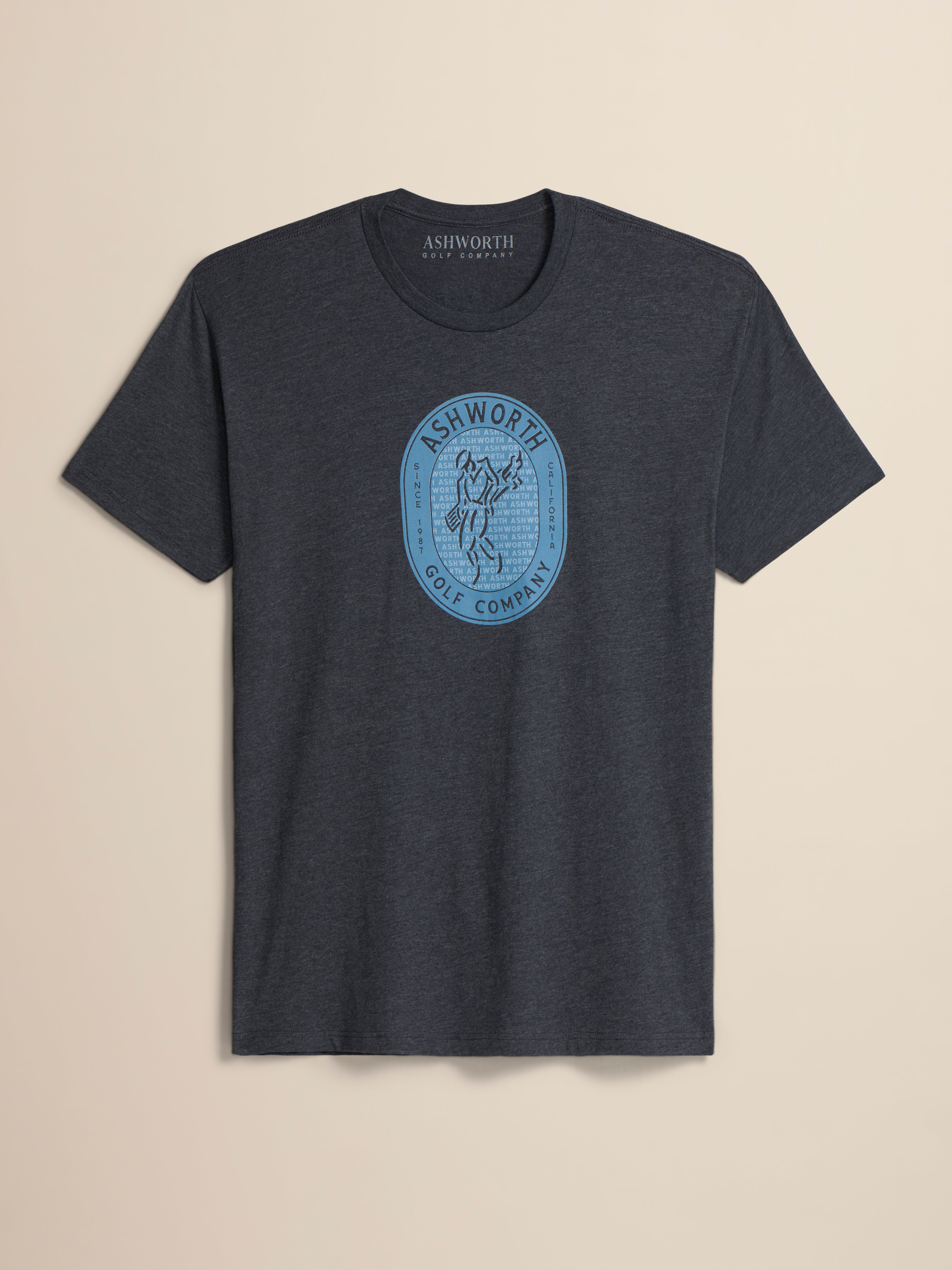 Golfman Badge Tee image