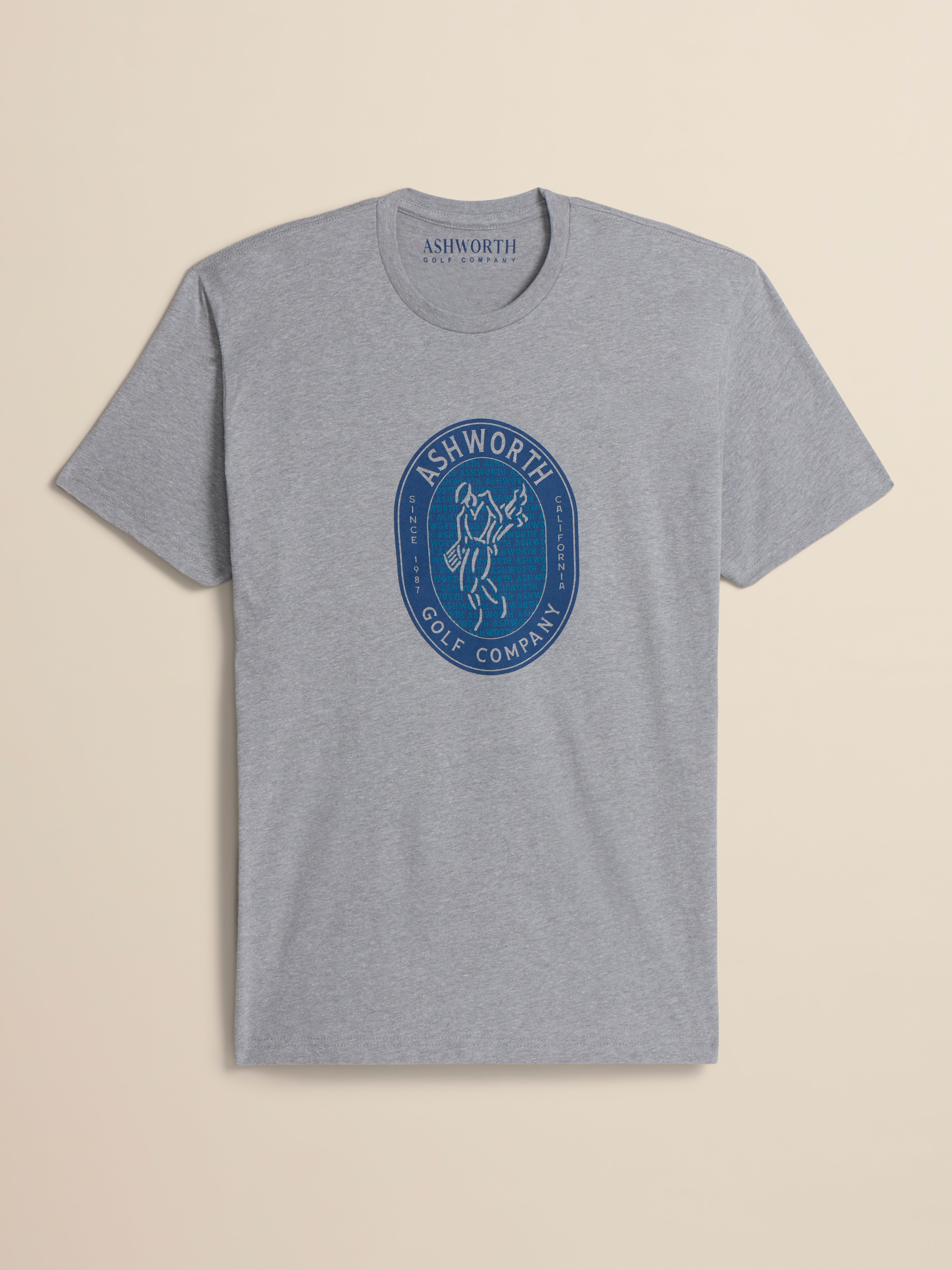 Golfman Badge Tee image