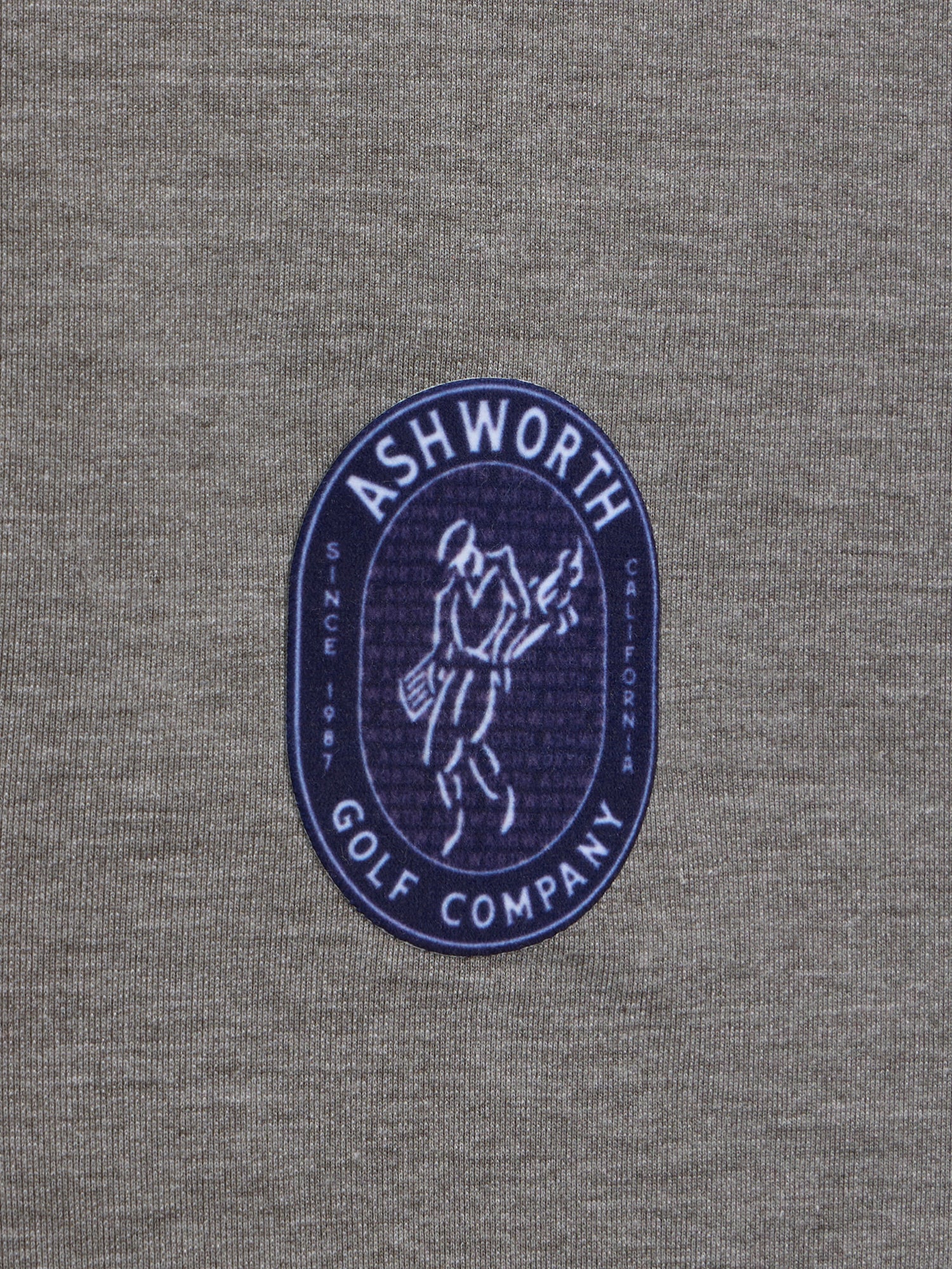 French Terry Vintage Patch 1/4 Zip image