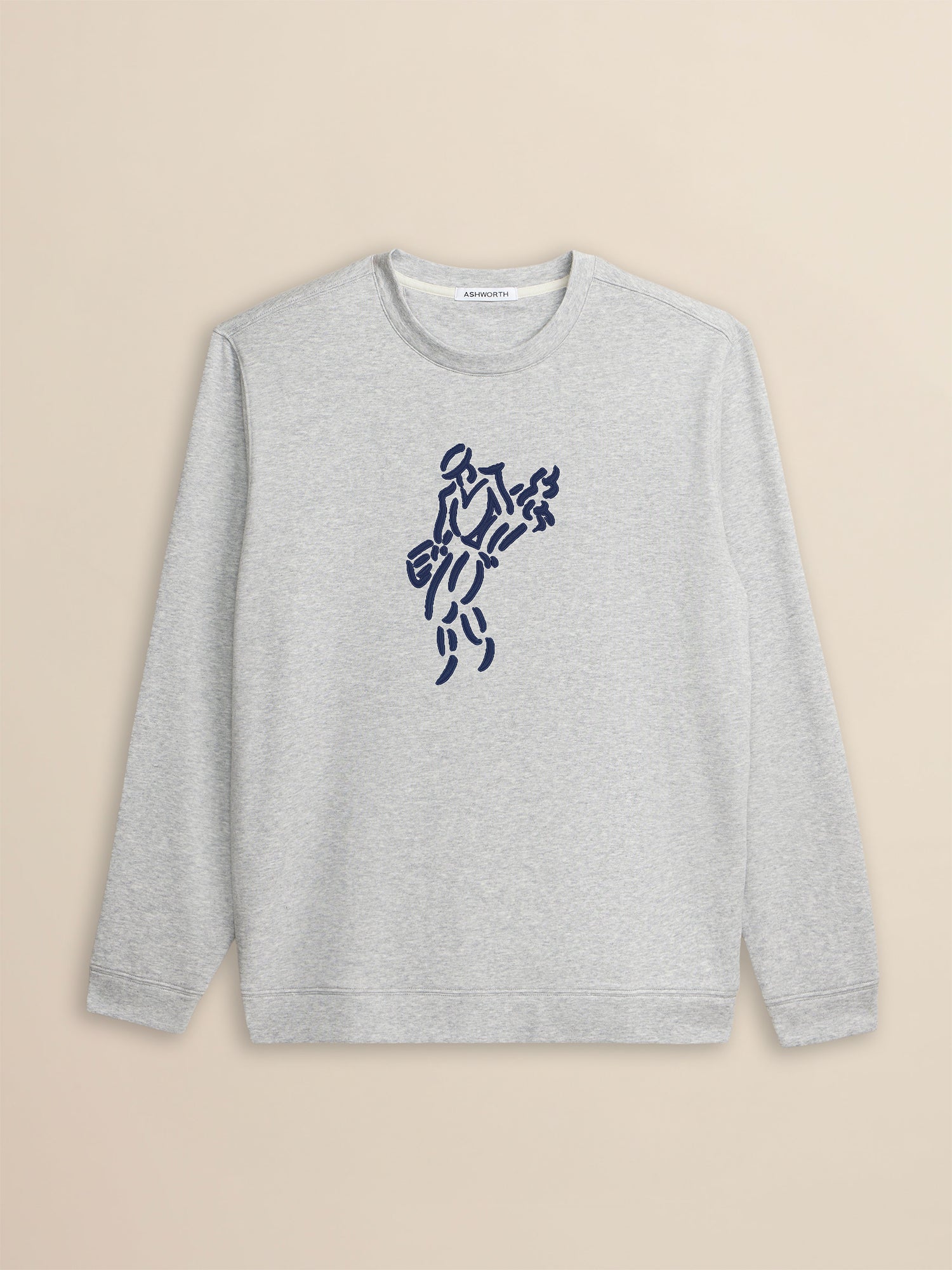 Golfman Satin Stitch Crew image