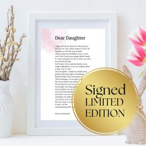 DEAR DAUGHTER SIGNED COPY DONNA ASHWORTH