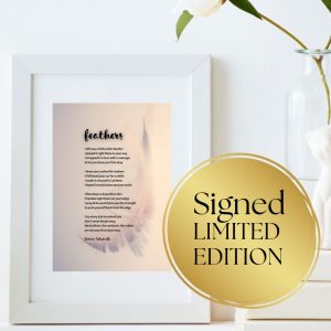 FEATHERS SIGNED COPY DONNA ASHWORTH